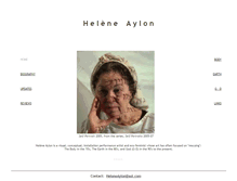 Tablet Screenshot of heleneaylon.com
